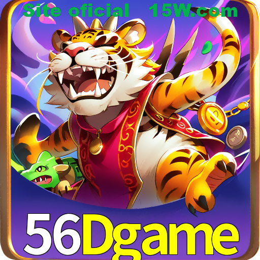Imagem promocional da 56Dgame mostrando a plataforma e suas vantagens
